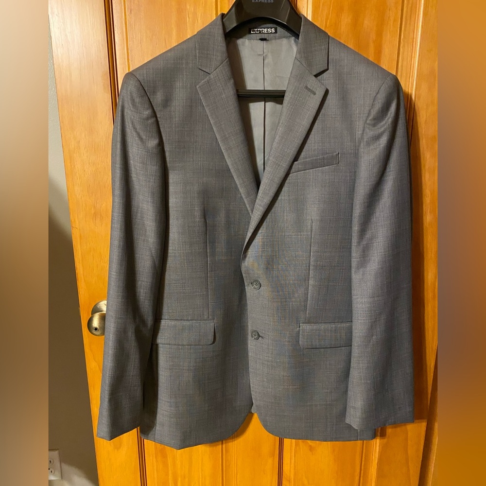 Express men’s gray blazer/sport coat